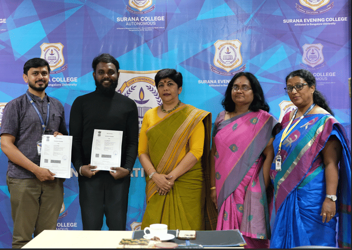 Surana College Bangalore Mou Sign Images photo 4